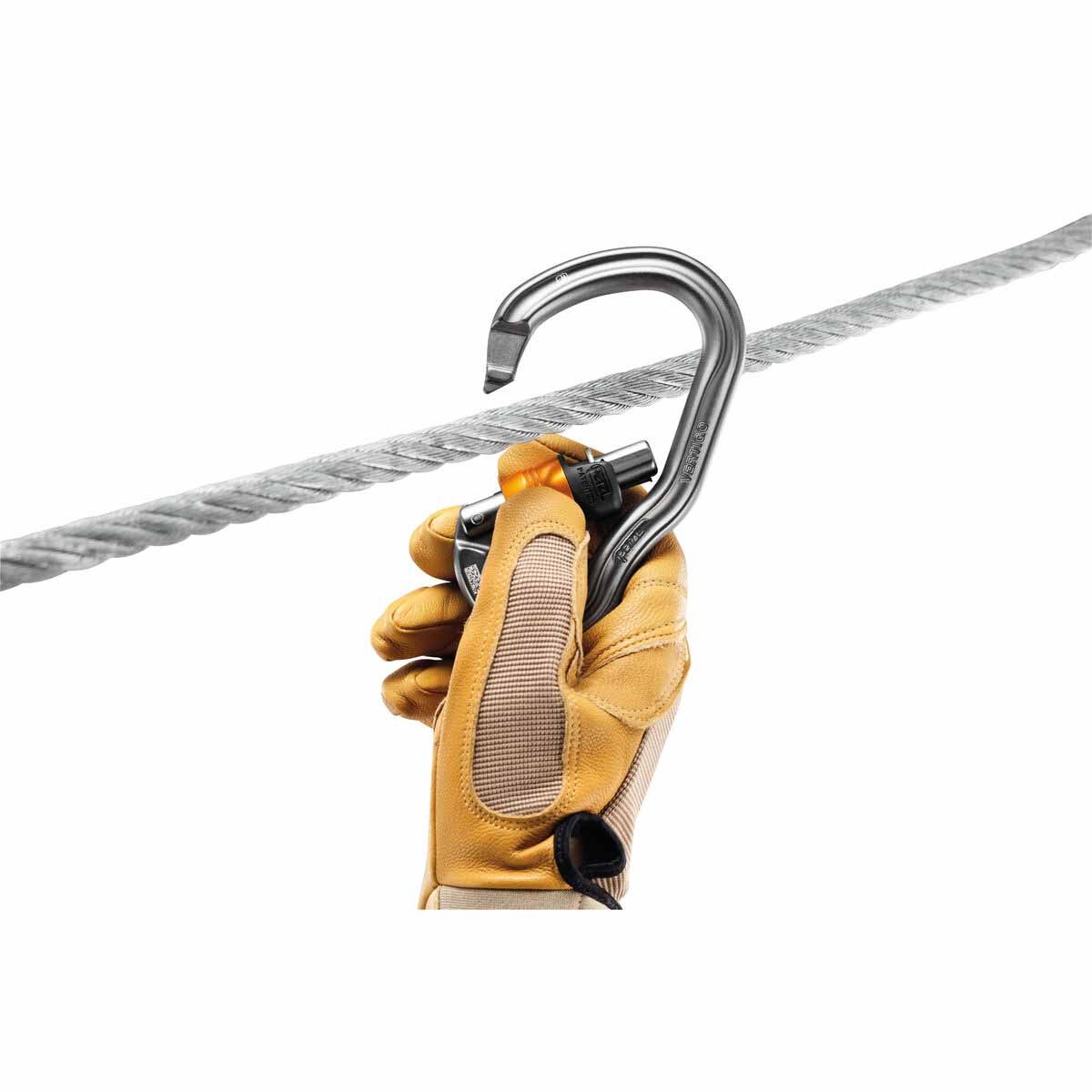 PETZL VERTIGO WIRE-LOCK CARABINER from GME Supply