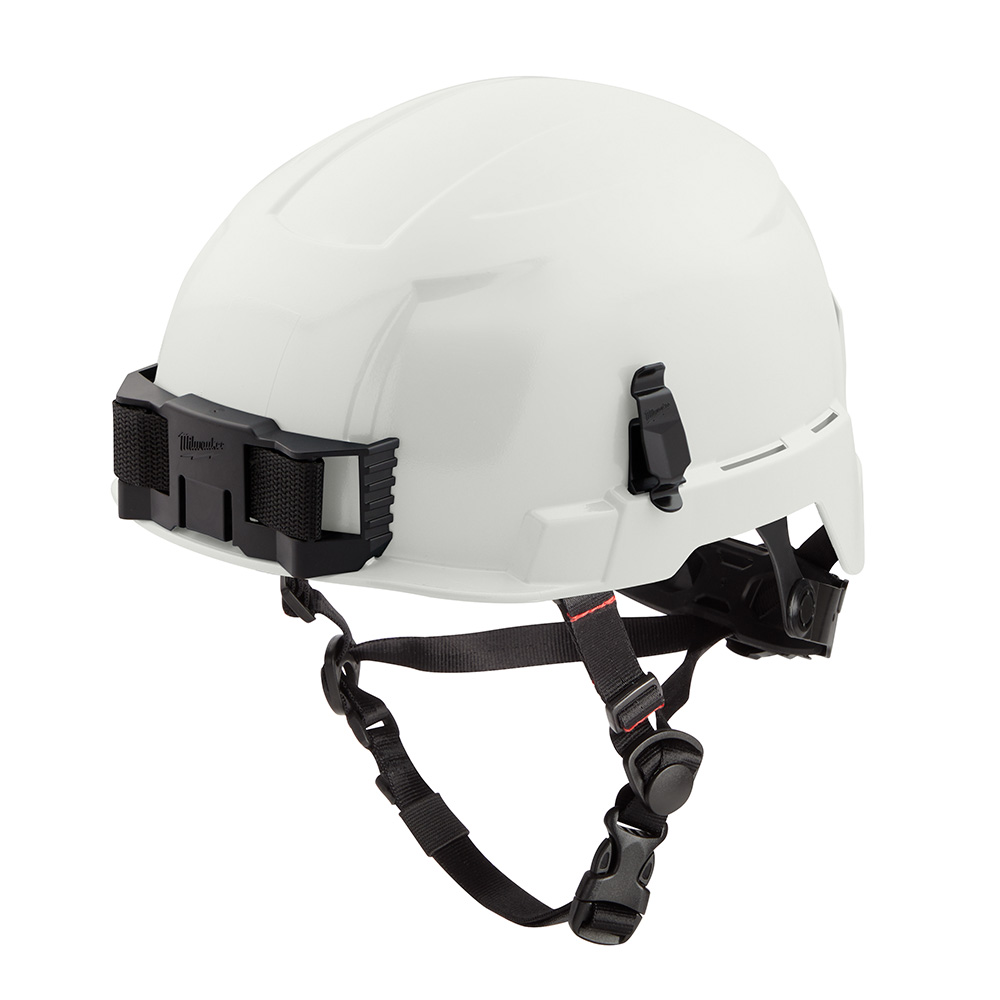 Milwaukee Type 2 Safety Helmet with BOLT Accessory Clips - White